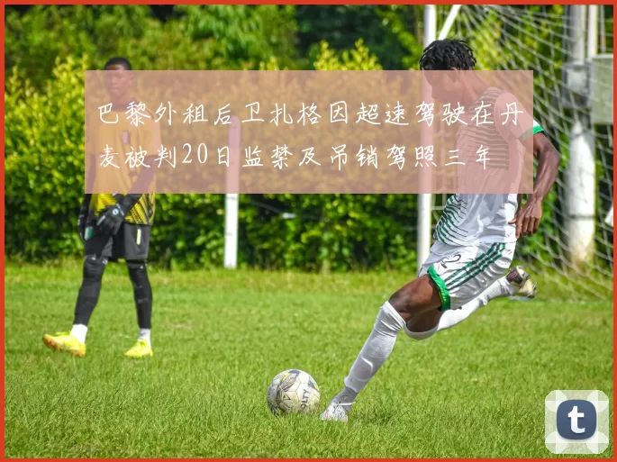 巴黎外租后卫扎格因超速驾驶在丹麦被判20日监禁及吊销驾照三年